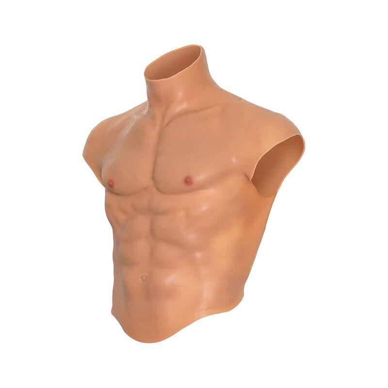 Hidden Desire - Alter Ego Silicone Male Torso Shirt With Abs Flesh 1