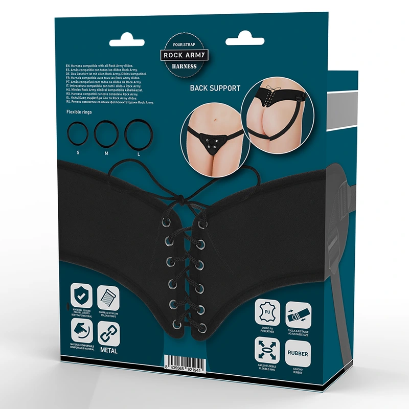 Rockarmy - adjustable harness and flexible rings 7