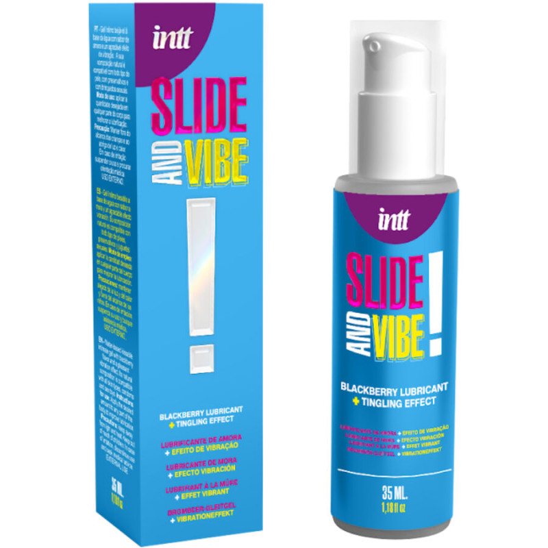 Intt releases - kissable water-based vibrating lubricant 35 ml 2