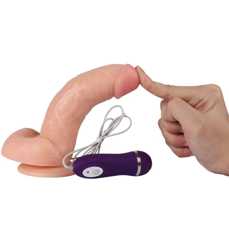 Shequ - kassadin vibrator dildo with remote control 17.5 cm 5