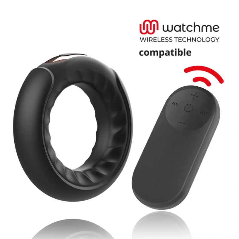 Anbiguo - adriano vibrating ring compatible with watchme wireless technology