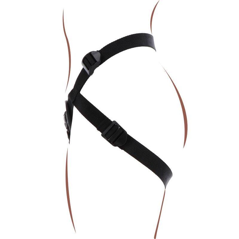 Get Real - Strap-On Lace Harness Purple 6