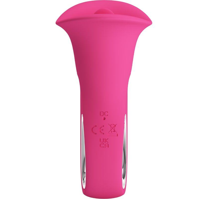 Pretty love - clyde oral vibrator vibrating tongue 12 vibrations pink 5