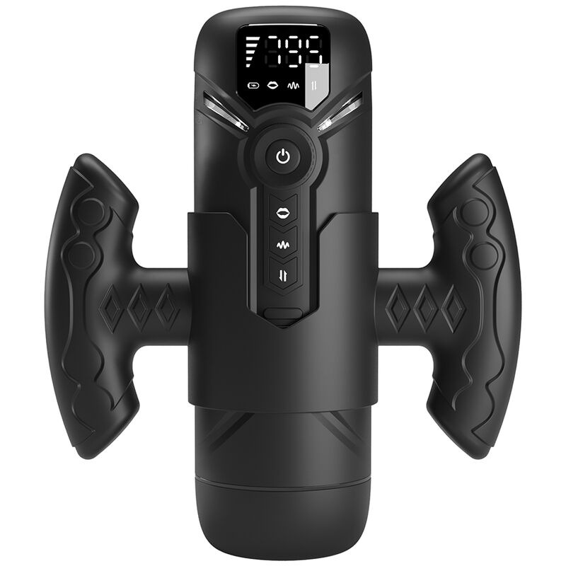 Pretty love - aetola multifunction automatic masturbator with handle black 1