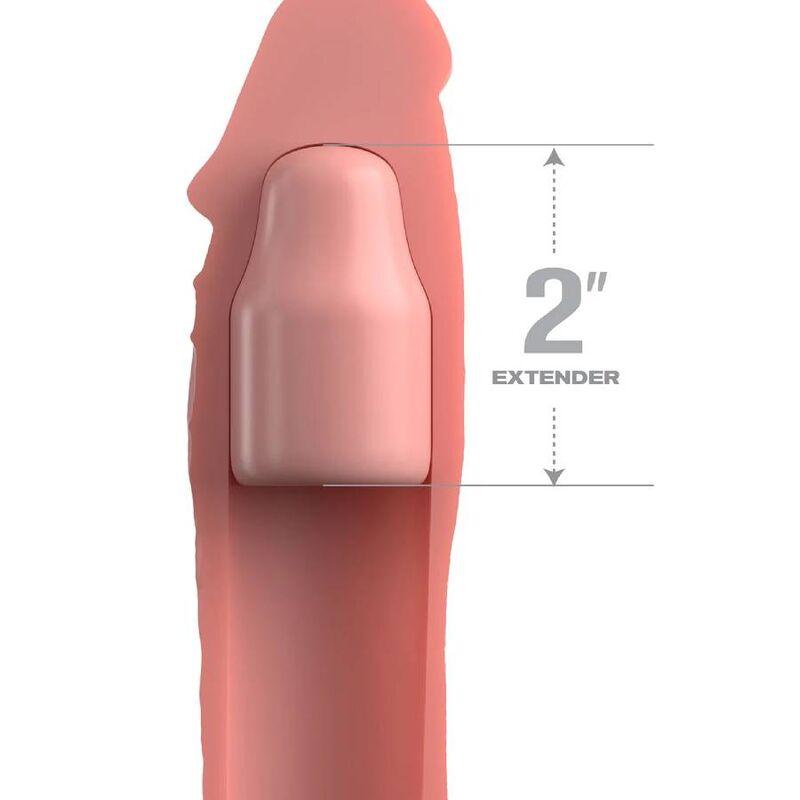 Pipedreams Extension W Strap 15,24 Cm Skin - Návlek Na Penis 1