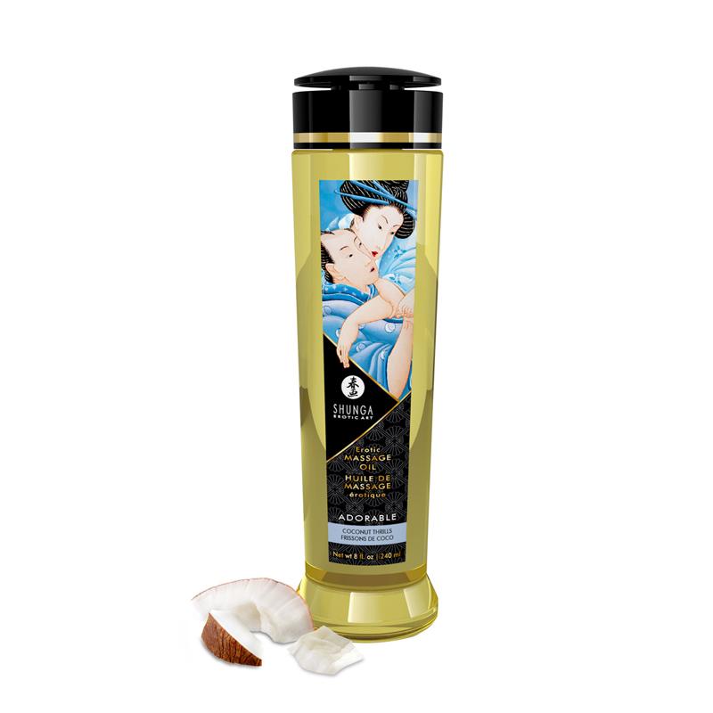 Shunga - Massage Oil Coconut Thrills 240 ml