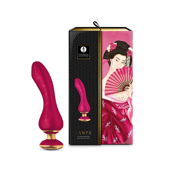 Shunga - Sanya Intimate Massager Raspberry - Vibrátor