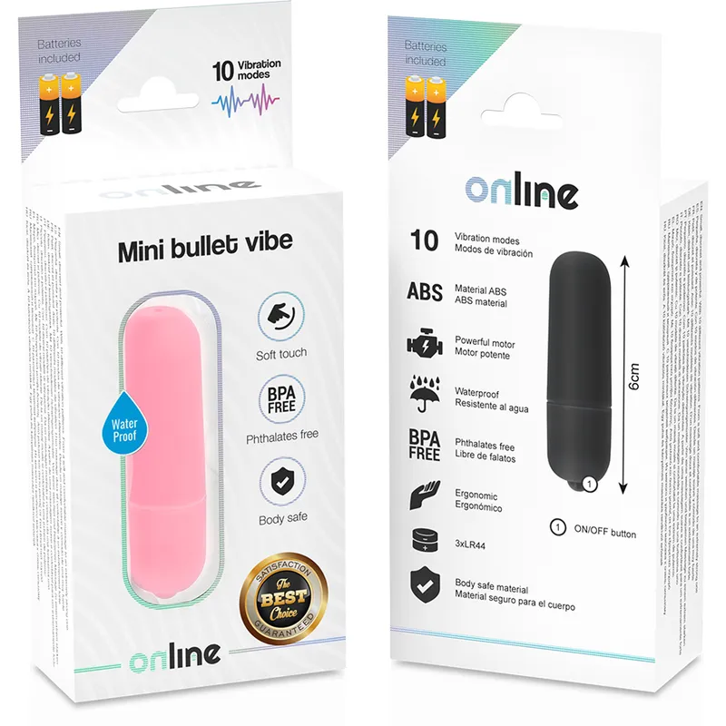 Online Mini Bullet Vibe - Pink 3