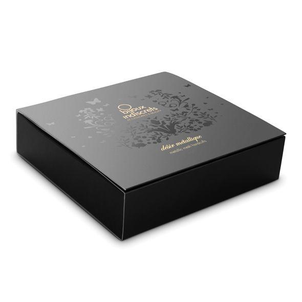 Desir Metallique Black  Mesh Gold Handcuffs 2
