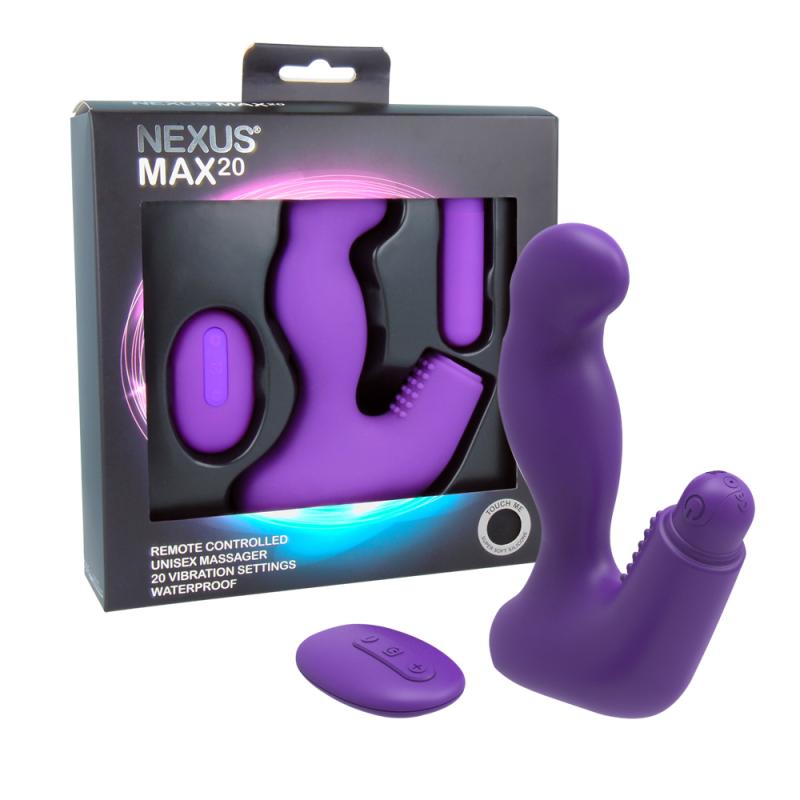 Nexus - Max 20 Vibrator (2019) Purple