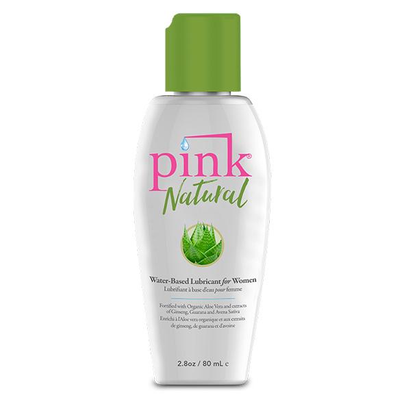 Pink - Natural Water Based Lubricant 80 Ml