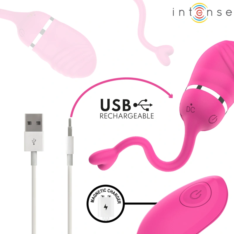 Intense - sookie remote control vibrating egg pink 6