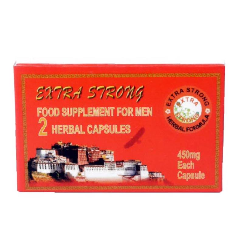 Extra Strong Herbal Capsules 2 Tabletky - Podpora erekcie