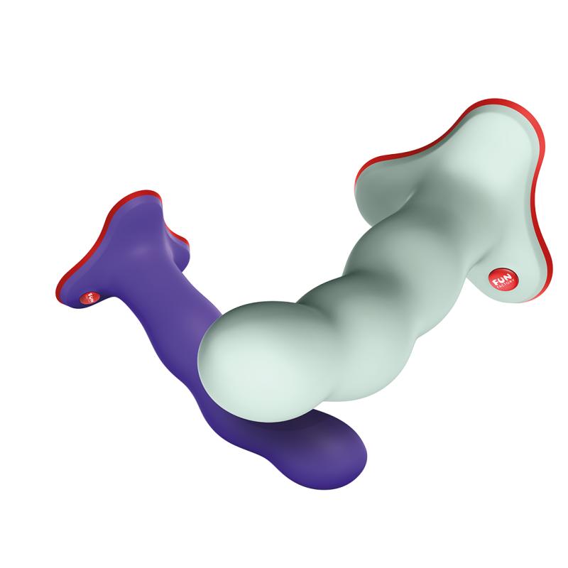 Fun Factory - Bouncer Unique Strap-On Dildo Sage Green 9