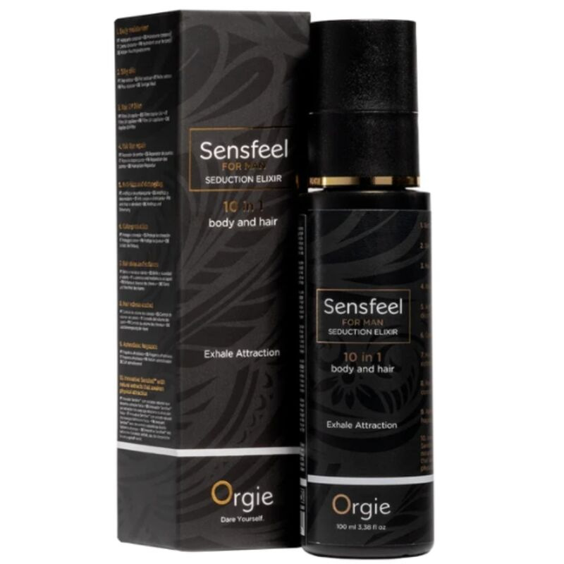 Orgie - sensfeel for man seduction elixir 10 in 1 body and hair 100 ml 3