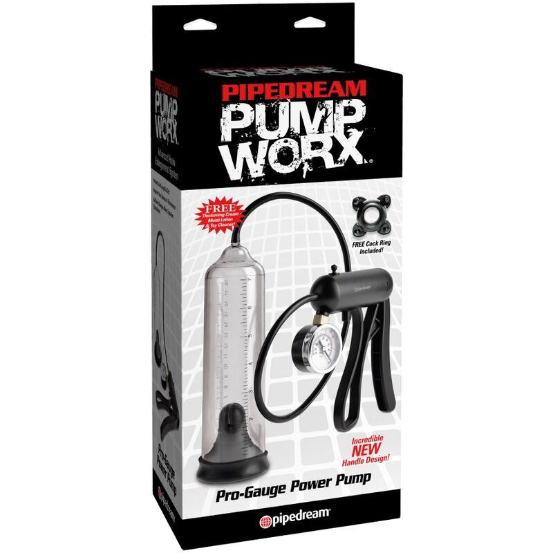 Pump Worx - Pro-Gauge Power Pump Transparent