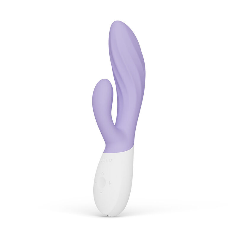 Lelo - ina twist double vibrator rabbit for g-spot and clitoris lavender 1