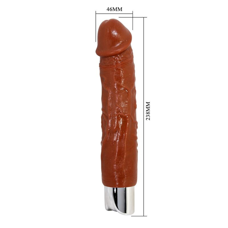 Pretty love - pro realistic vibrator 23.5 cm Ø 4.8 cm brown 8