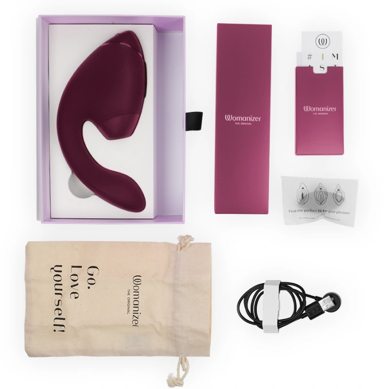 Womanizer - duo next dual clitoral & g-spot stimulator dusky pink 5