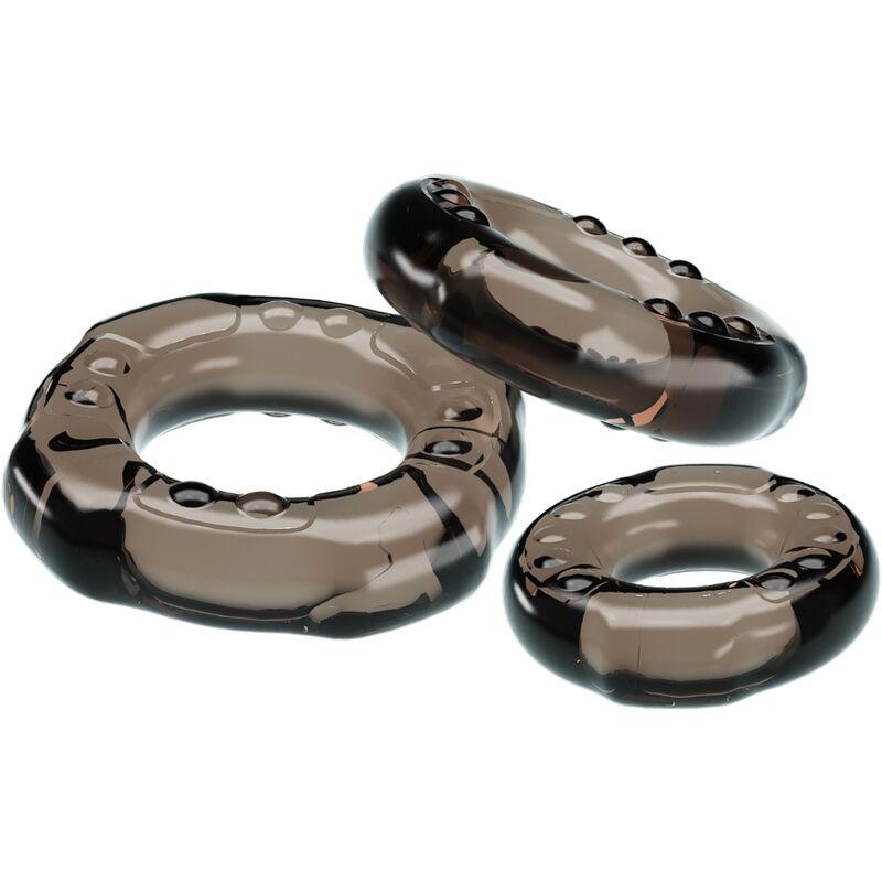 Cock Rings Yvonne Three Penis Rings Set 1