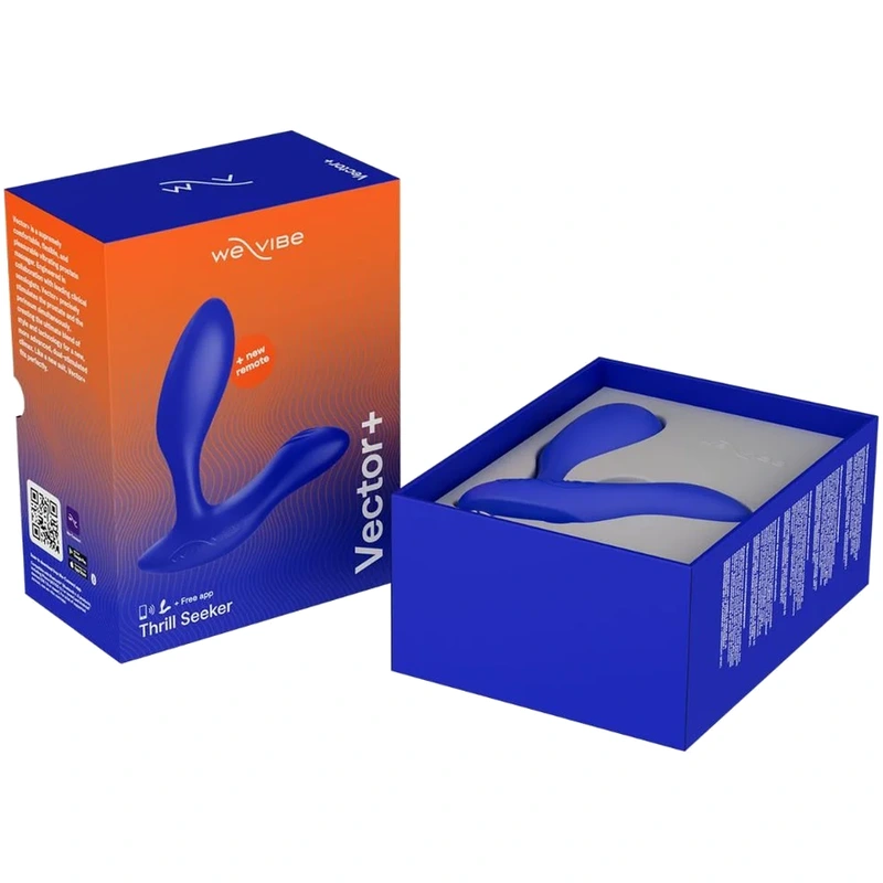 We-vibe - vector+ dual-stimulation prostate massager royal blue 6