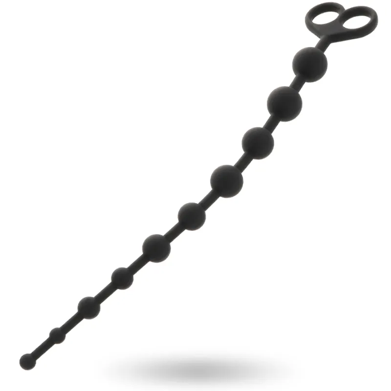 Intense Jaiden Anal Beads Black 2