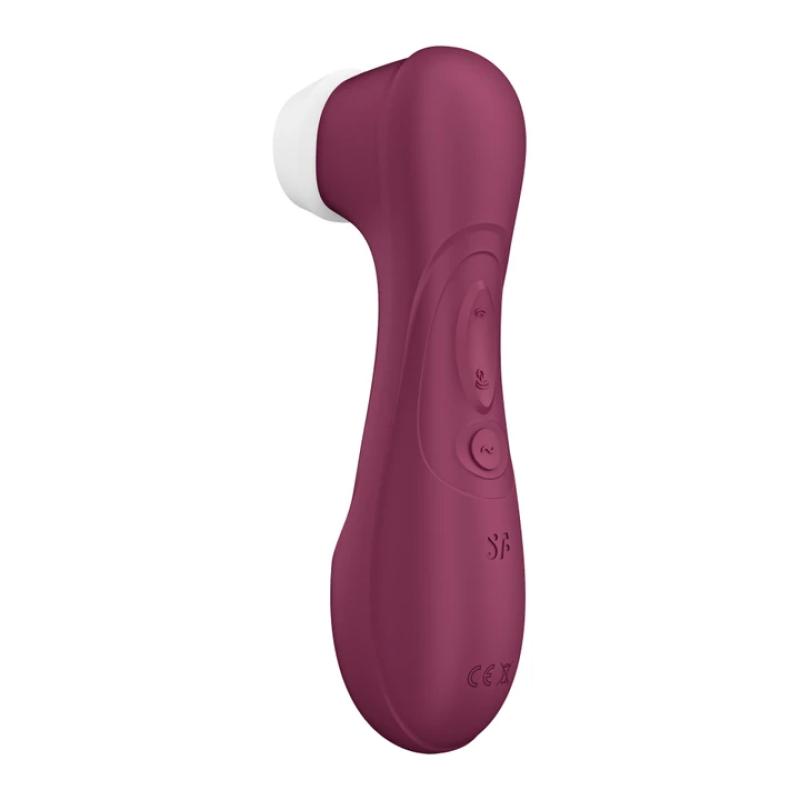 Satisfyer - Pro 2 Generation 3 App Controlled Wine Red - Stimulátor Klitorisu 4