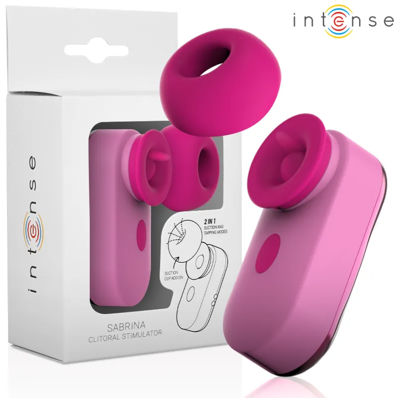 Intense - sabrina clit stimulator pink