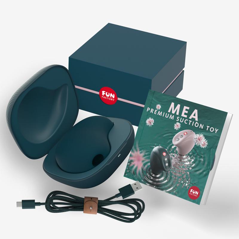 Fun Factory - Mea Suction Toy With Magnetic Wave Technology Velvet Green 3