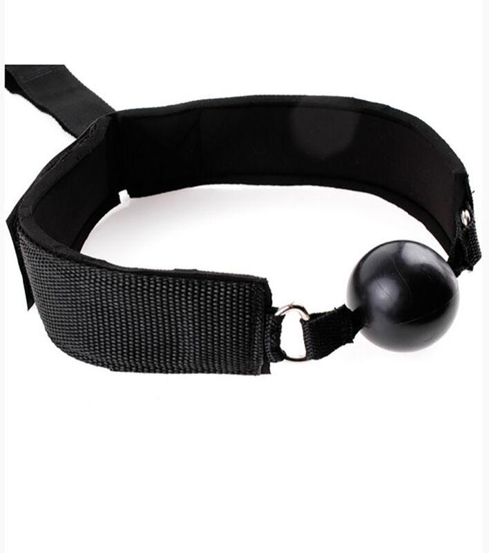Ohmama Fetish Neoprene Gag With Hand Cuffs 20