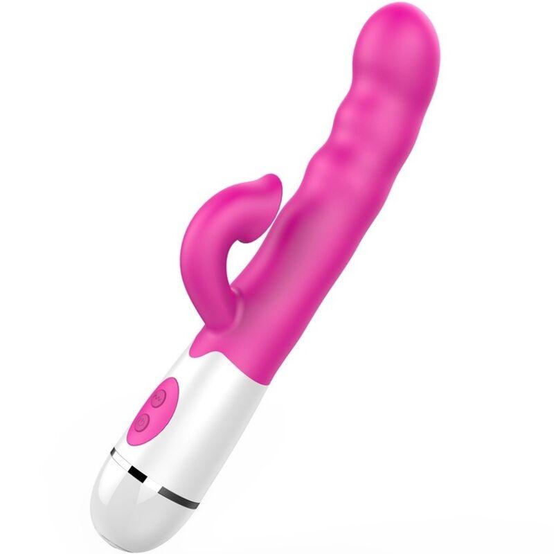 Armony - amir vibrator multifunction with stimulating tongue 16 speeds pink