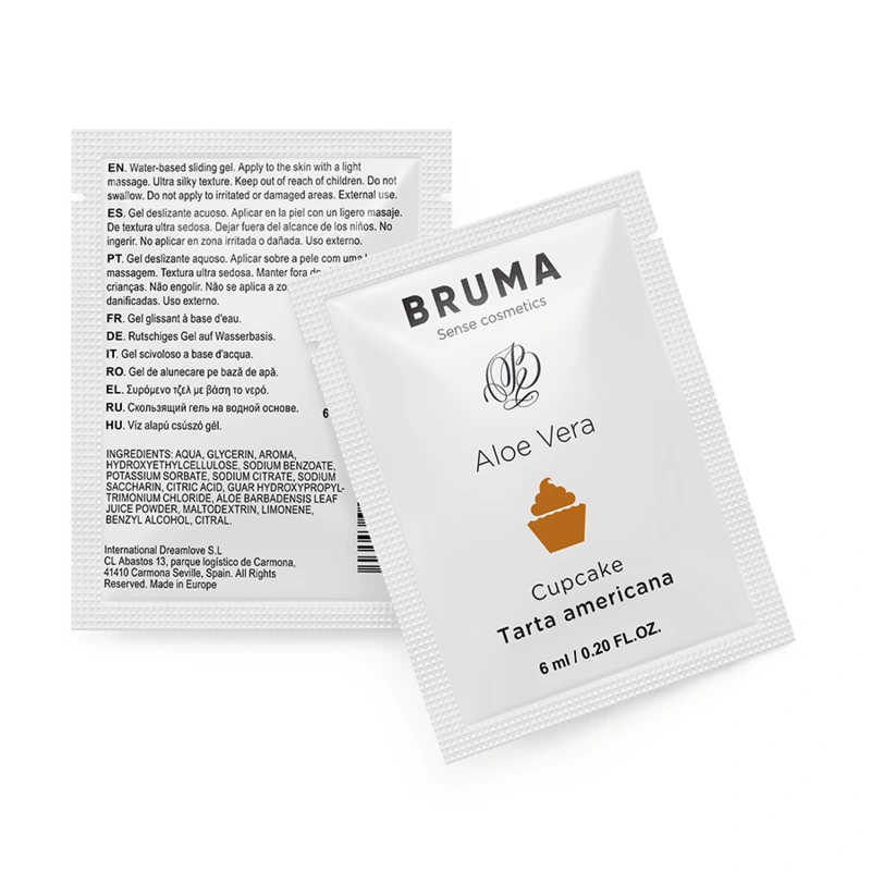 Bruma - aloe vera sliding gel cupcake flavor 6 ml