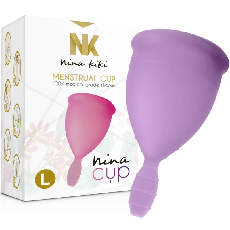 Nina Cup Menstrual Cup Size Purple L 3