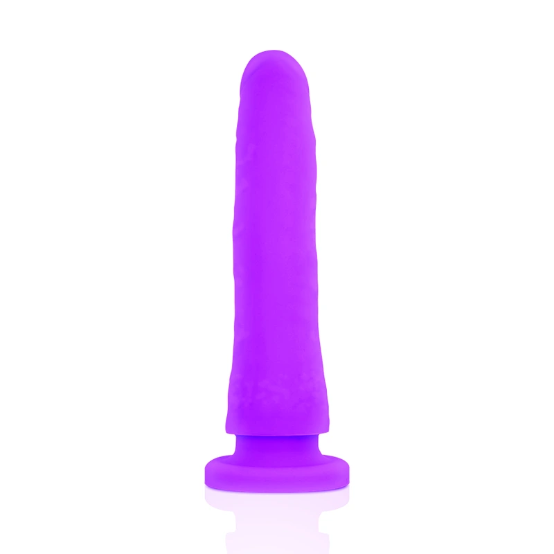 Delta club - toys harness + dong purple silicone 17 cm -o- 3 cm 5