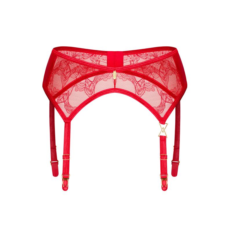 Obsessive - Aliosa Garter Belt Red S/M 2