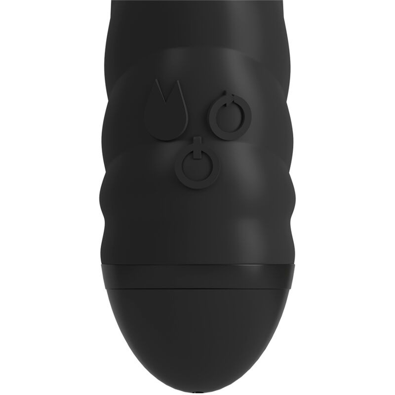 Adrien lastic - twister vibrator and rotator massager rabbit black 3