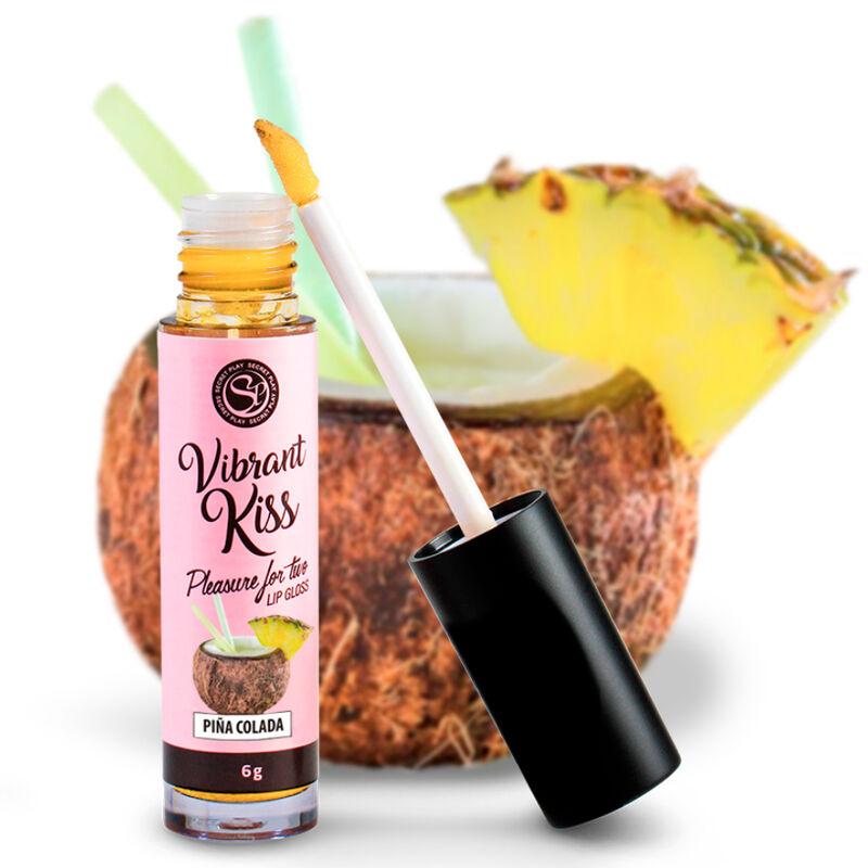 Secretplay Lip Gloss Vibrant Kiss - Pina Colada 1