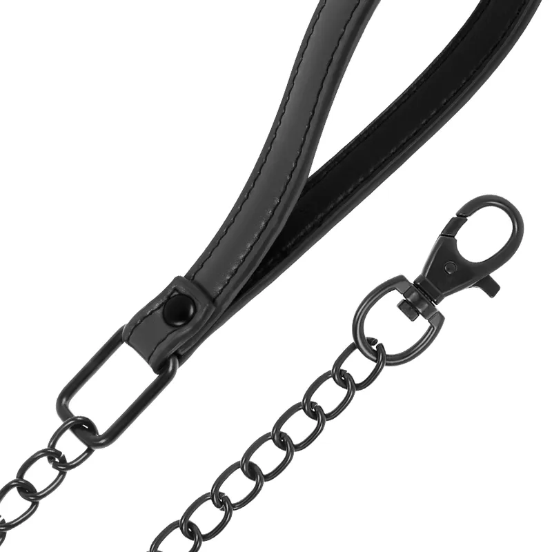 Fetish Submissive Collar With Leash - Obojok S Vodítkom 5