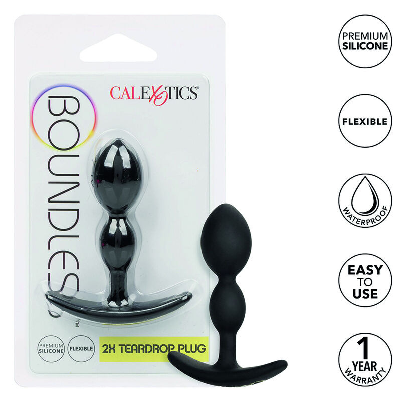 Calexotics - boundless 2x teardrop plug
