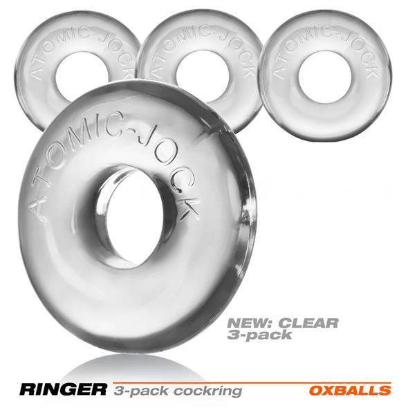 Oxballs - Ringer Of Do-Nut 1 3-Pack Clear