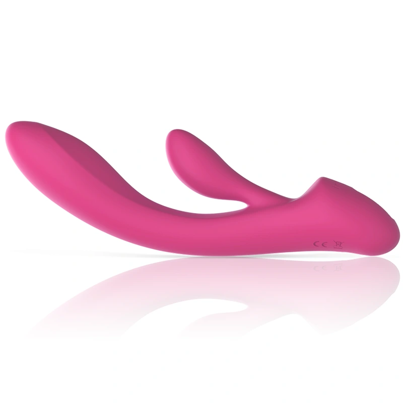 Intense - luigi rabbit vibrator pink liquid silicone 4