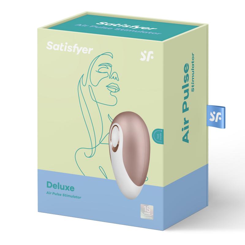 Satisfyer - Deluxe Air Pulse Stimulator - Stimulátor Klitorisu
