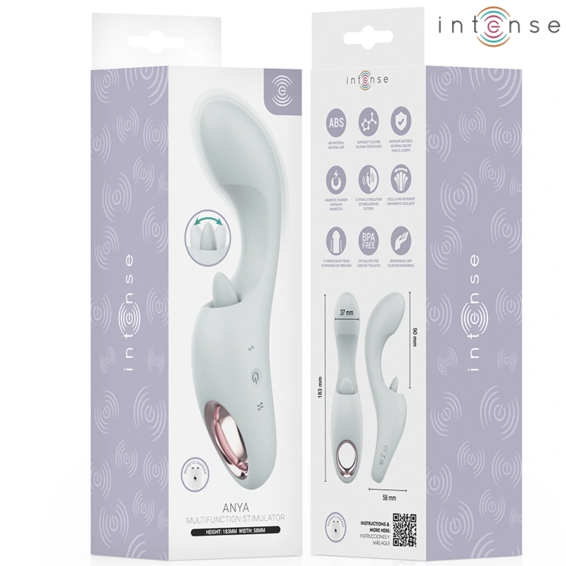 Intense - anya multifunction vibration and movement stimulator 6