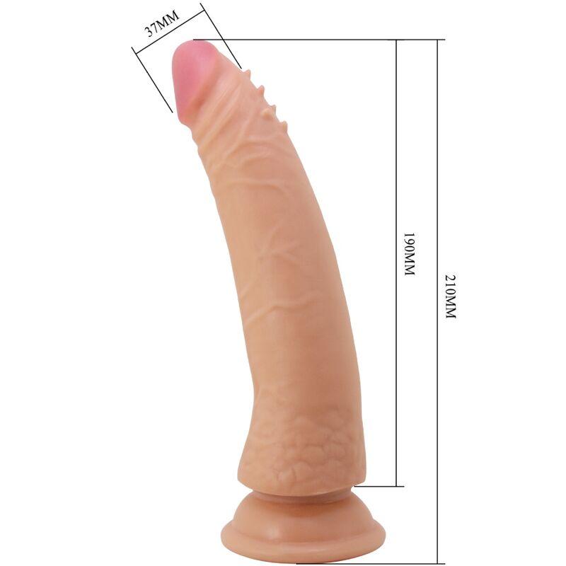 Pretty love - kable super realistic penis 21 cm flesh 5