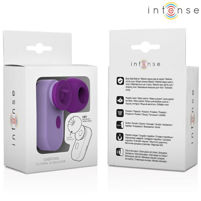 Intense - sabrina clit stimulator purple 6