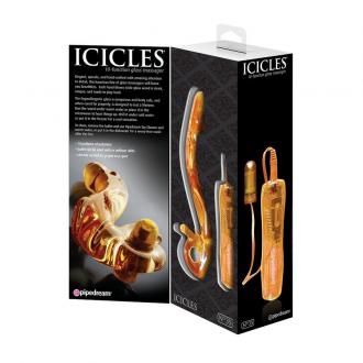 Icicles Number 35 Hand Blown Glass Massager