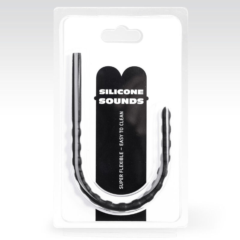 All black - 8/10 mm silicone urethral probe 1