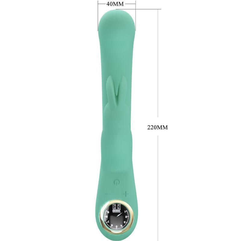 Pretty Love - Lamar Rabbit Vibrator & Green G-Spot