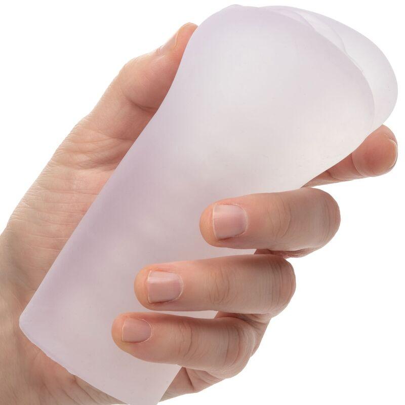 Calex Boundless Vulva Stroker - Transparent 5