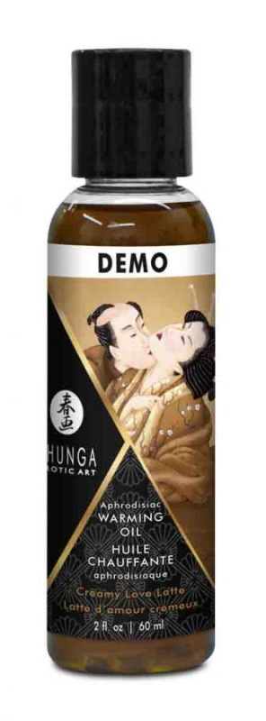 Shunga - massage oil with heat effect coffee flavor 60 ml (Bežná cena 9,99 €)